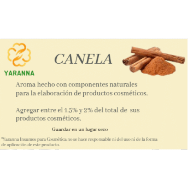 Aroma Canela 15 ml.