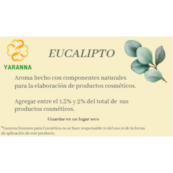 Aroma Eucalipto 15 ml. Aroma Eucalipto 15 ml.