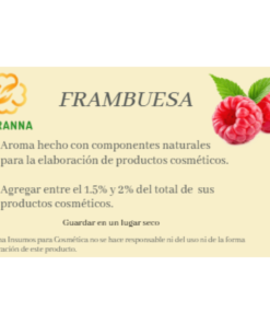 Aroma Frambuesa 50 ml para jabones