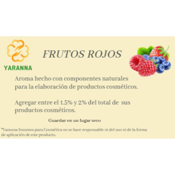 Aroma Frutos Rojos 15 ml. Aroma Frutos Rojos 15 ml.