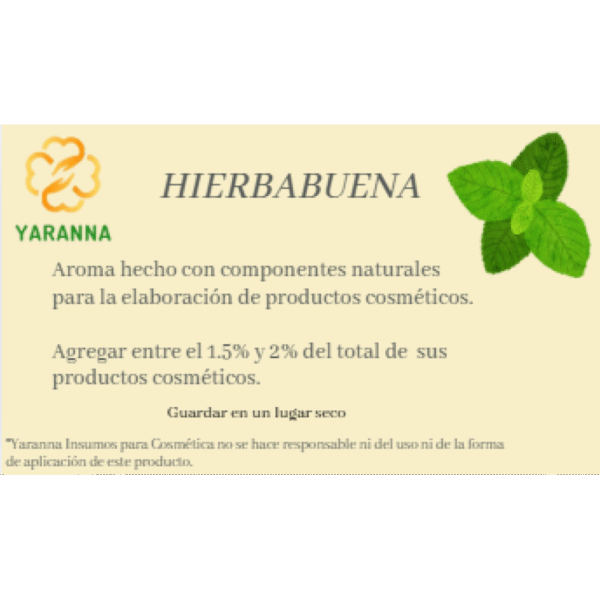 Aroma Hierbabuena 15 ml. Aroma Hierbabuena 15 ml.