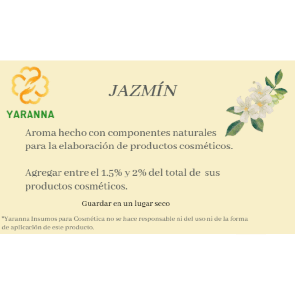 Aroma Jazmin 15 ml. Aroma Jazmin 15 ml.
