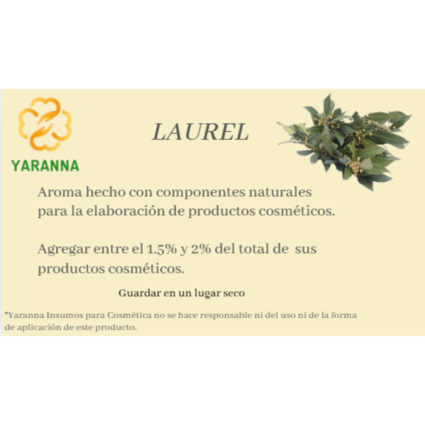 Aroma Laurel 50 ml para jabones Aroma Laurel 50 ml para jabones