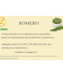 Aroma Romero 50 ml para jabones.