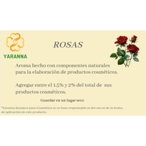 Aroma Rosas 15 ml. Aroma Rosas 15 ml.