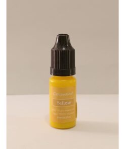 Color Líquido Amarillo velas y/o resina 10 ml