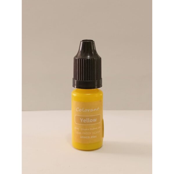 Color Líquido Amarillo velas y/o resina 10 ml Color Líquido Amarillo velas y/o resina 10 ml
