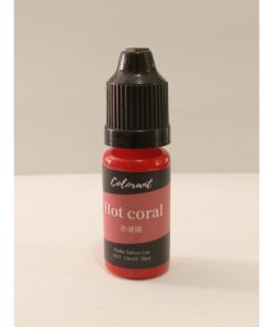 Color Liquido Coral para velas y/o resina 10 ml