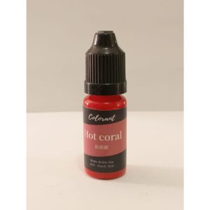 Color Liquido Coral para velas y/o resina 10 ml Color Liquido Coral para velas y/o resina 10 ml