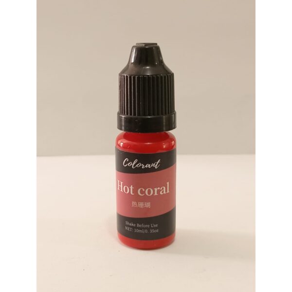 Color Liquido Coral para velas y/o resina 10 ml Color Liquido Coral para velas y/o resina 10 ml