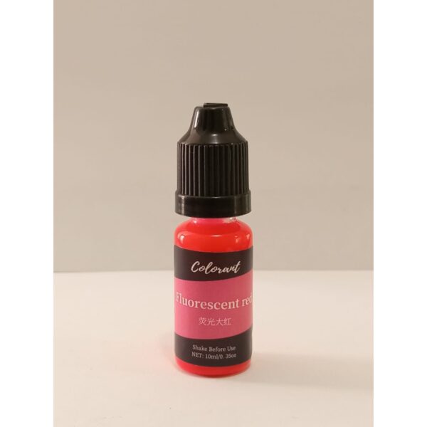 Color Liquido Rojo Fluorescente velas y/o resina Color Liquido Rojo Fluorescente velas y/o resina