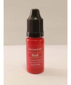 Color Liquido Rojo velas y/o resina 10 ml
