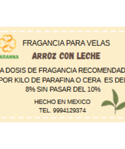 Fragancia Arroz con Leche para Velas 50 g