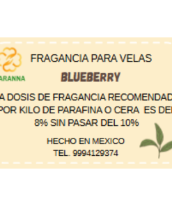 Fragancia Blue Berry 250g para velas.