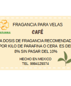 Fragancia Cafe 20 gramos para velas