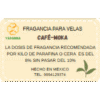 Fragancia Cafe Moka 250g para velas