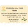 Fragancia Cedro 50 grs para velas