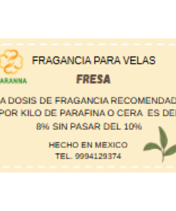 Fragancia Fresa 250 grs para velas.
