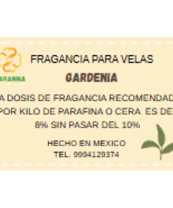 Fragancia Gardenia 125 grs para velas.