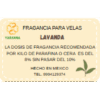 Fragancia Lavanda 50 grs para velas. Fragancia Lavanda 50 grs para velas.
