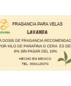 Fragancia Lavanda 50 grs para velas.