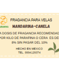 Fragancia Mandarina con Canela 250 g para velas