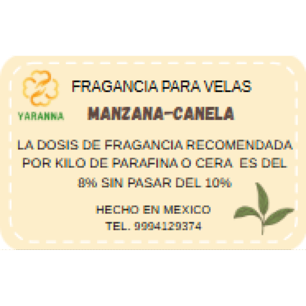 Fragancia Manzana-Canela 250 grs para velas. Fragancia Manzana-Canela 250 grs para velas.