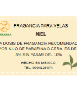 Fragancia Miel 125 g para velas