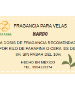 Fragancia Nardo 20 g para velas.