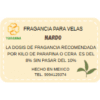 Fragancia Nardo 50 g para velas. Fragancia Nardo 50 g para velas.