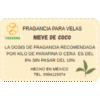 Fragancia Nieve de Coco de 125 grs para velas Fragancia Nieve de Coco de 125 grs para velas