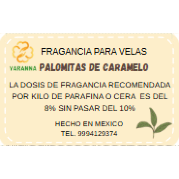Fragancia Palomitas de caramelo 250 g para velas Fragancia Palomitas de caramelo 250 g para velas