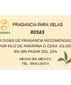 Fragancia Rosas 20 g para velas