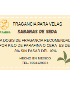 Fragancia Sabanas de Seda 125 gr para velas