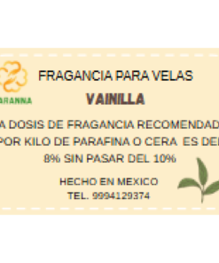 Fragancia Vainilla 125 g para velas.