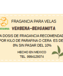 Fragancia Verbena/Bergamota 250 gr