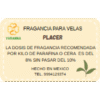 Fragancia Placer para velas 125 grs Fragancia Placer para velas 125 grs