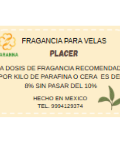 Fragancia Placer para velas 125 grs