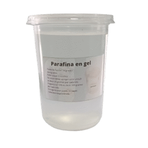 Parafina en Gel bote.