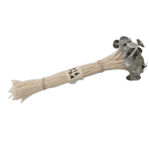 Pabilo terminado #16 algodón 50 pzs 20 cm Pabilo terminado #16 algodón 50 pzs 20 cm