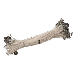 Pabilo terminado #16 algodón con 100 pzs 20 cm Pabilo terminado #16 algodón con 100 pzs 20 cm