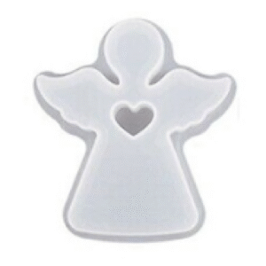 Angel #3 Corazón al Centro 10X11 cm