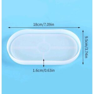 Base Ovalada para concreto o yeso