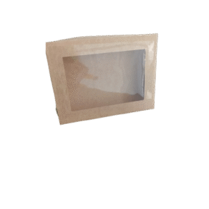 Caja de Carton con ventana de acetato 20x15x4