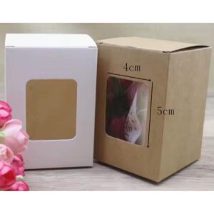 Caja de regalo con ventana de acetato Caja de regalo con ventana de acetato