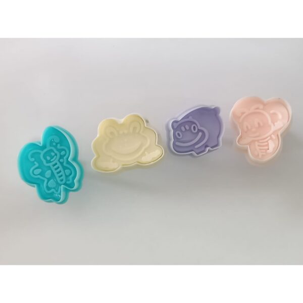 Cortador de Galletas Animalitos 4 piezas Cortador de Galletas Animalitos 4 piezas