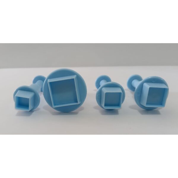 Cortadores de Galleta Cuadrados 4 piezas Cortadores de Galleta Cuadrados 4 piezas