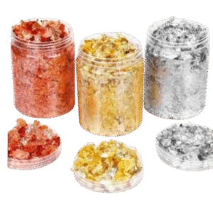 Hoja Trio Oro, Plata y Bronce paquete de 3 pzas.