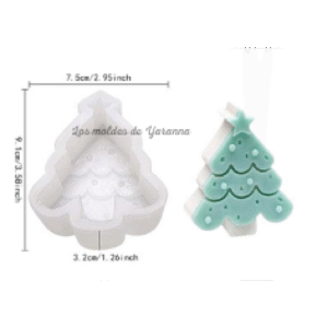 Molde Árbol Navideño Molde Árbol Navideño