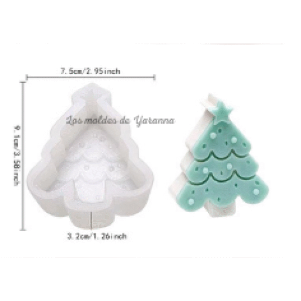 Molde Árbol Navideño